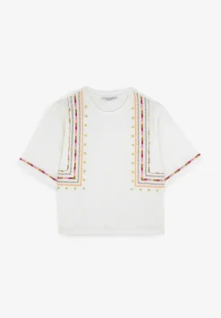 Camiseta Etnica Bordada-Scalpers Shop