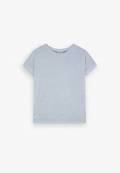 Camiseta Flame Detalle Trasero Encaje-Scalpers Fashion