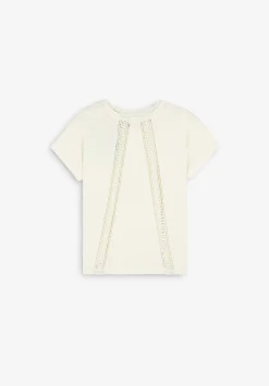 Camiseta Flame Detalle Trasero Encaje-Scalpers New