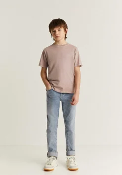Camiseta Lavada Print Trasero-Scalpers Cheap
