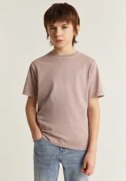 Camiseta Lavada Print Trasero-Scalpers Cheap