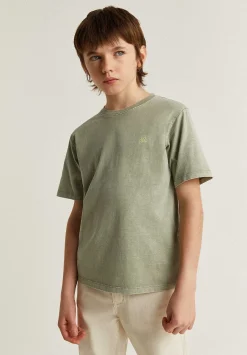 Camiseta Lavada Print Trasero-Scalpers Fashion