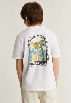 Camiseta Print Trasero-Scalpers Shop