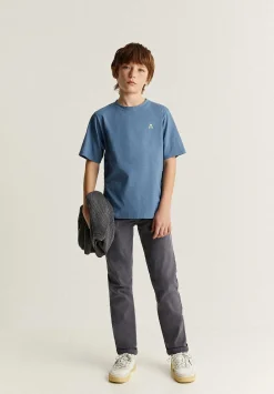Camiseta Print Trasero Contraste-Scalpers Shop