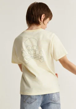 Camiseta Rayas Bolsillo-Scalpers Flash Sale