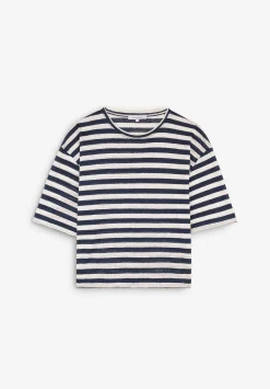 Camiseta Rayas Lino-Scalpers Sale