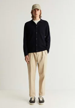 Cardigan Bolsillos Pecho-Scalpers Outlet