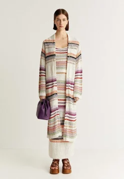 Cardigan Crochet Multicolor-Scalpers New