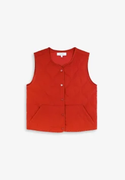 Chaleco Acolchado Cuello Redondo-Scalpers Cheap