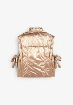 Chaleco Acolchado Detalle Lazos-Scalpers Flash Sale
