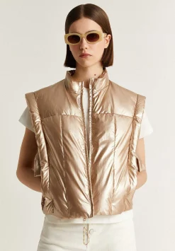 Chaleco Acolchado Detalle Lazos-Scalpers Flash Sale