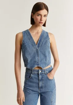 Chaleco Denim Textura-Scalpers New