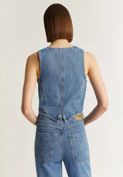 Chaleco Denim Textura-Scalpers New