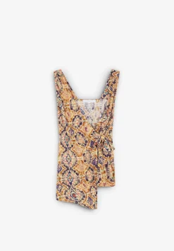 Chaleco Print Nudo Lateral-Scalpers Best Sale