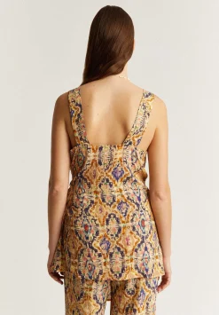 Chaleco Print Nudo Lateral-Scalpers Best Sale