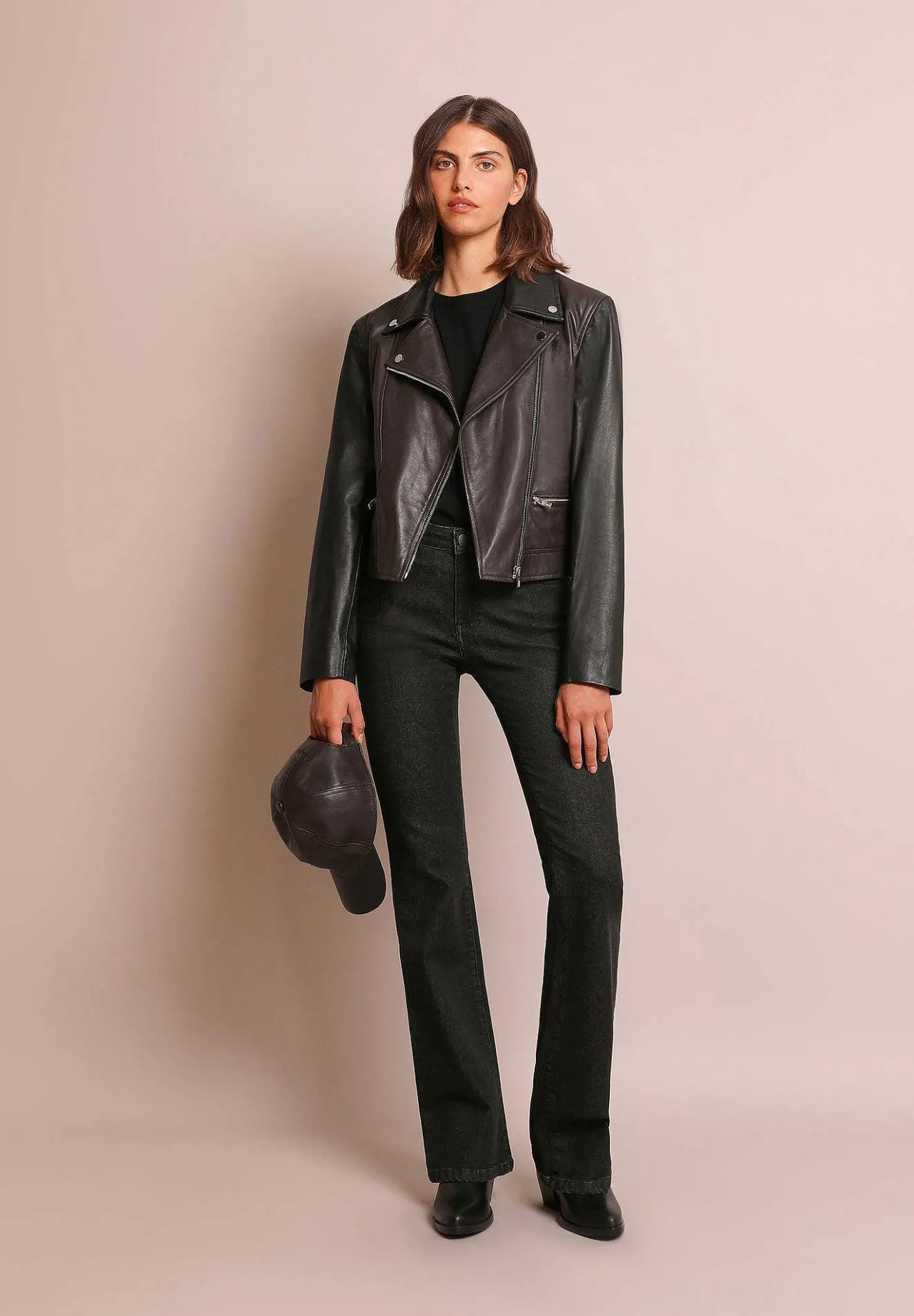 Chaqueta Biker Bicolor-Scalpers Discount
