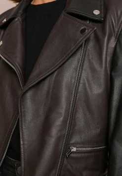 Chaqueta Biker Bicolor-Scalpers Discount