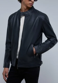 Chaqueta Biker Piel-Scalpers Flash Sale
