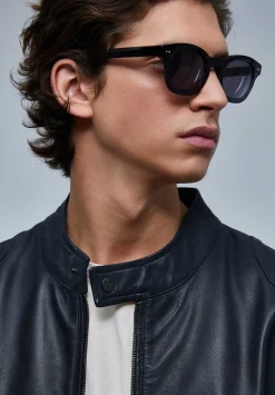 Chaqueta Biker Piel-Scalpers Flash Sale