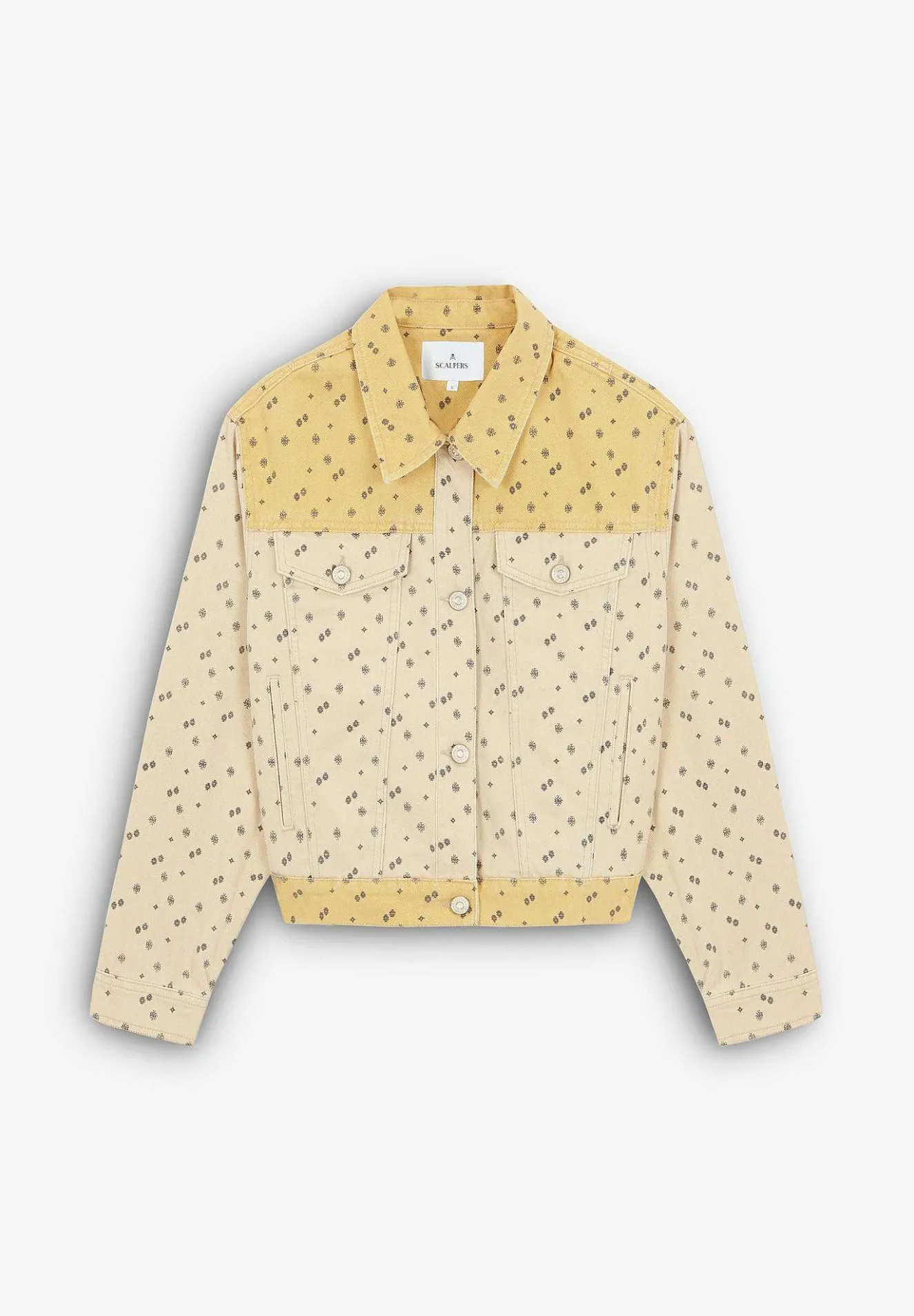 Chaqueta Denim Motivos Etnicos-Scalpers Outlet