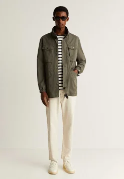 Chaqueta Militar Bolsillos-Scalpers Sale