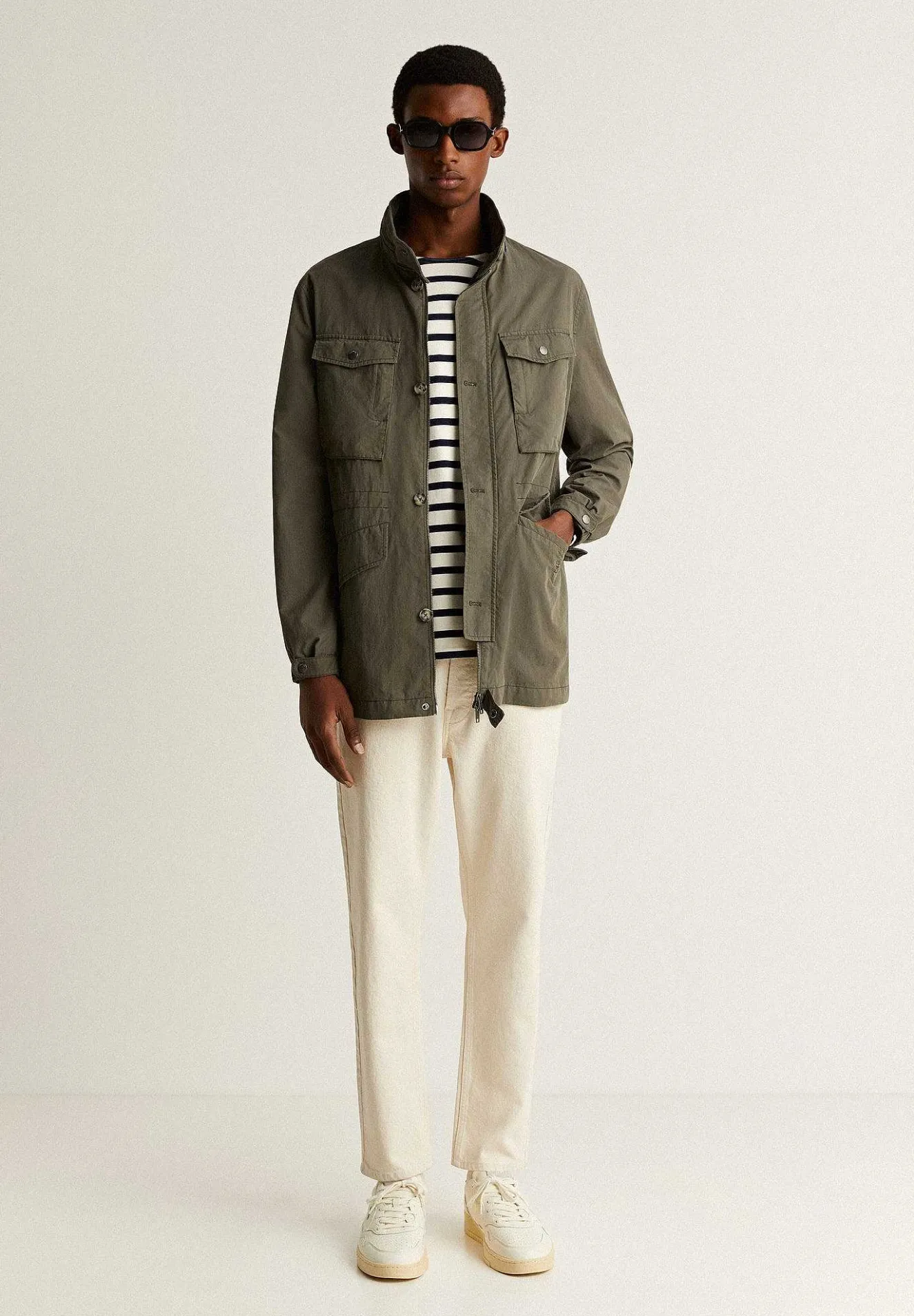 Chaqueta Militar Bolsillos-Scalpers Sale