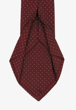Corbata Seda 7 Pliegues Puntos-Scalpers Fashion