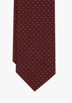Corbata Seda 7 Pliegues Puntos-Scalpers Fashion