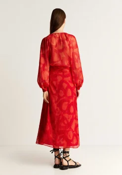 Falda Fluida Abertura Lurex-Scalpers Cheap