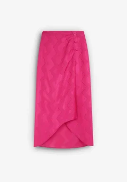 Falda Jacquard Zigzag-Scalpers Cheap