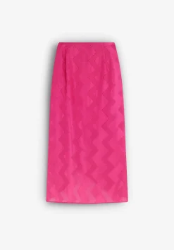 Falda Jacquard Zigzag-Scalpers Cheap