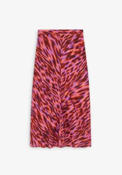 Falda Midi Animal Print Lurex-Scalpers Outlet