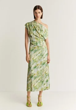 Falda Midi Print-Scalpers Best