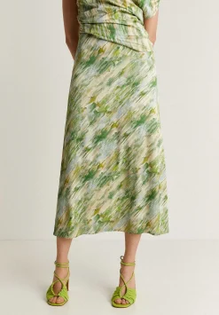 Falda Midi Print-Scalpers Best