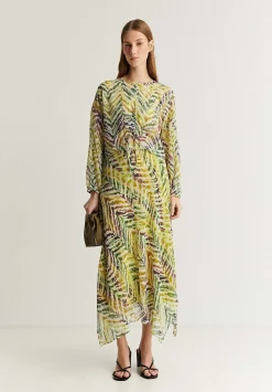 Falda Midi Print Cebra-Scalpers Outlet