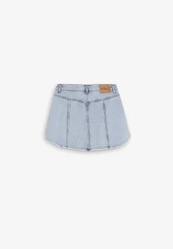 Falda Mini Denim Lavada-Scalpers Best