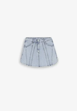 Falda Mini Denim Lavada-Scalpers Best