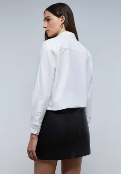 Falda Mini Piel Cinturon-Scalpers Best