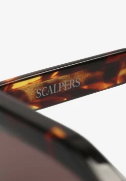 Gafas Sol Cuadradas Pasta Efecto Carey-Scalpers Sale