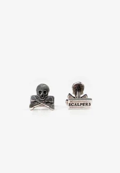 Gemelos Calaveras Plateados-Scalpers Store