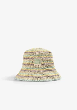 Gorro Bucket Crochet Rayas-Scalpers Discount