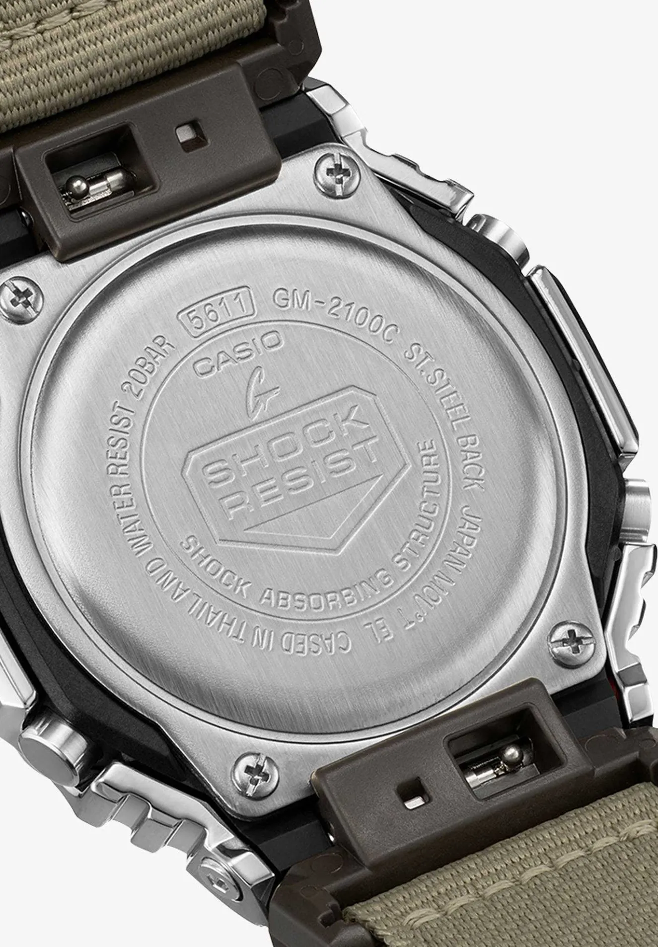 G-Shock Casio | Reloj Utility Metal Gm-2100C-Scalpers Fashion