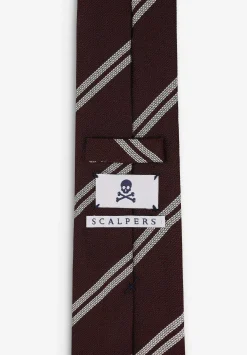 Jacquard Stripes Tie-Scalpers Online