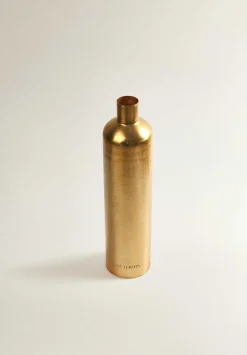 Jarron Decorativo Metal Dorado-Scalpers Flash Sale
