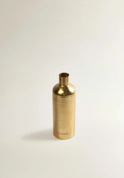 Jarron Decorativo Metal Dorado-Scalpers Flash Sale