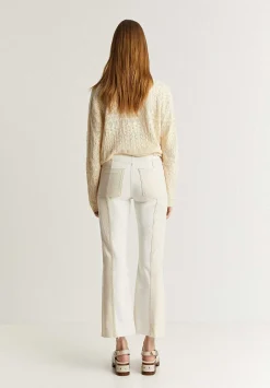 Jeans Ankle Flare Detalle Contraste-Scalpers Best