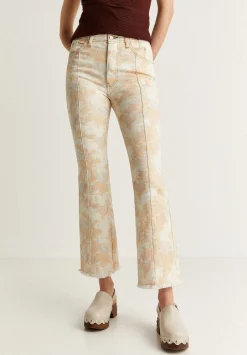 Jeans Ankle Flare Tie Dye-Scalpers Shop