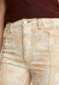 Jeans Ankle Flare Tie Dye-Scalpers Shop