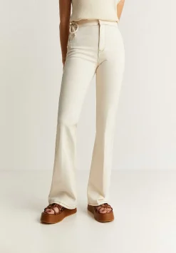 Jeans Bootcut Detalle Cordon-Scalpers Fashion