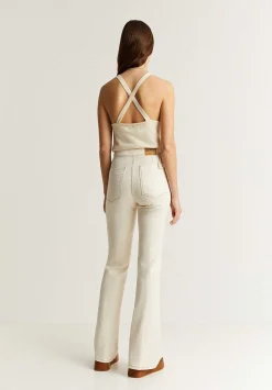 Jeans Bootcut Detalle Cordon-Scalpers Fashion